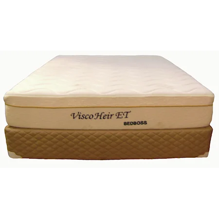 Full Euro Top Memory Foam Mattress and Foundation